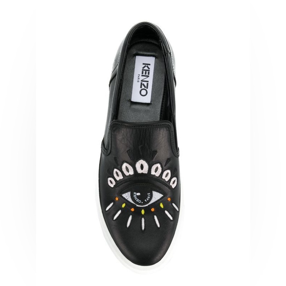 Kenzo Women's Black Slip-On Shoes